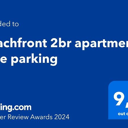 Beachfront 2Br Apartment - Free Parking Ливадион Экстерьер фото